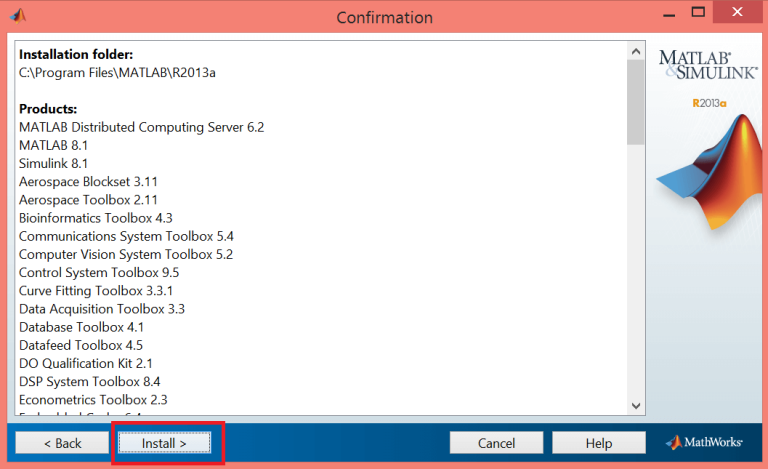 matlab 2013a file installation key