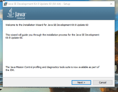 install java windows 10